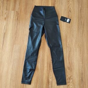 NWT 90 degree by Reflex Black High-Waisted Leggings/Pants Size XS